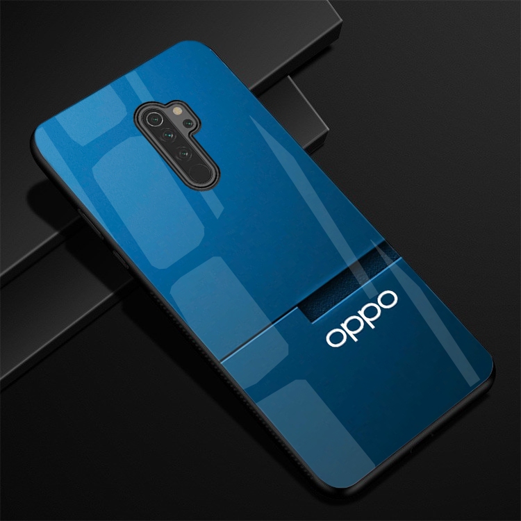 Ốp Lưng OPPO A5(2020), A9(2020) mặt kính cường lực cao cấp, hàng new