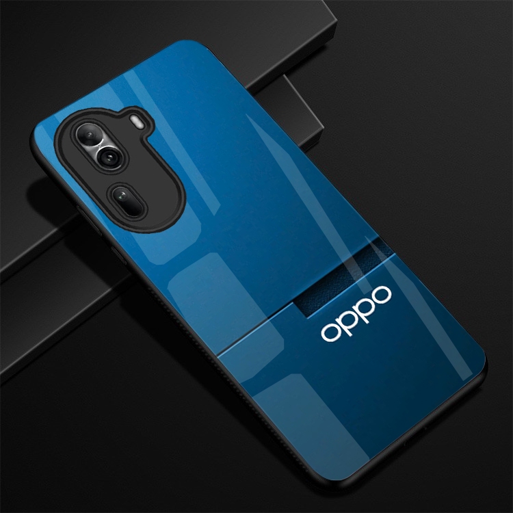 Ốp Lưng OPPO RENO 11 5G, RENO 11 PRO 5G mặt kính cường lực cao cấp, hàng new