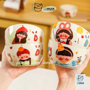 Bát Sứ Cao Cấp Hình Thù Đáng Yêu, Bát Ăn Cơm SET007