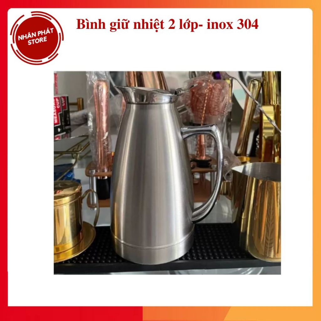 Bình giữ nhiệt inox 2 lớp, Inox 304 | Shopee Việt Nam