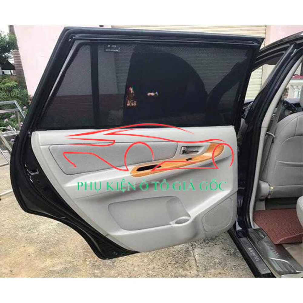 Rèm che nắng xe Kia Rio  2011 - 2018  - HIỆN NAY - rèm LOẠI 1 hít nam châm cao cấp, vừa khít 4 cửa xe