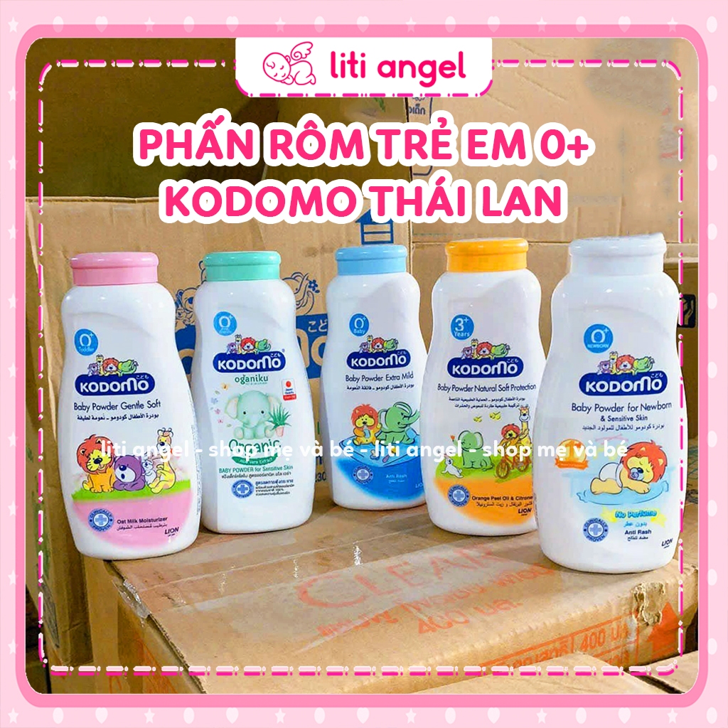 Phấn Rôm Trẻ Em Kodomo Thái Lan 180g cho bé từ sơ sinh | Shopee Việt Nam