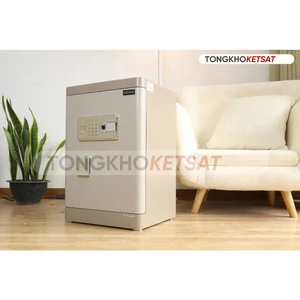 Két Sắt Mini Thông Minh Aifeibao HK-M/D-40-AL Khóa Vân Tay Kết Hợp Điện Tử Nội Thất Bọc Da Cao Cấp FREESHIP TOÀN QUỐC