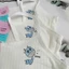 Áo Lá Học Sinh Cotton Màu Trắng Mút Mỏng Liền Đẹp Co Giãn Thoáng Mát Mã [1024] Size: 25-35 ký