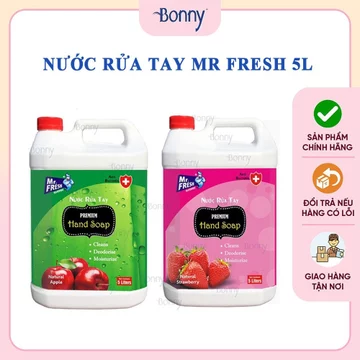 Nước rửa tay sát khuẩn, dung dịch sát khuẩn tay hand wash, nước rửa tay thảo mộc Can 5 lít