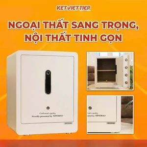Két sắt Aifeibao vân tay thông minh KTM86 nặng 21kg tính năng chống trộm hiện đại kết nối tới Smartphone