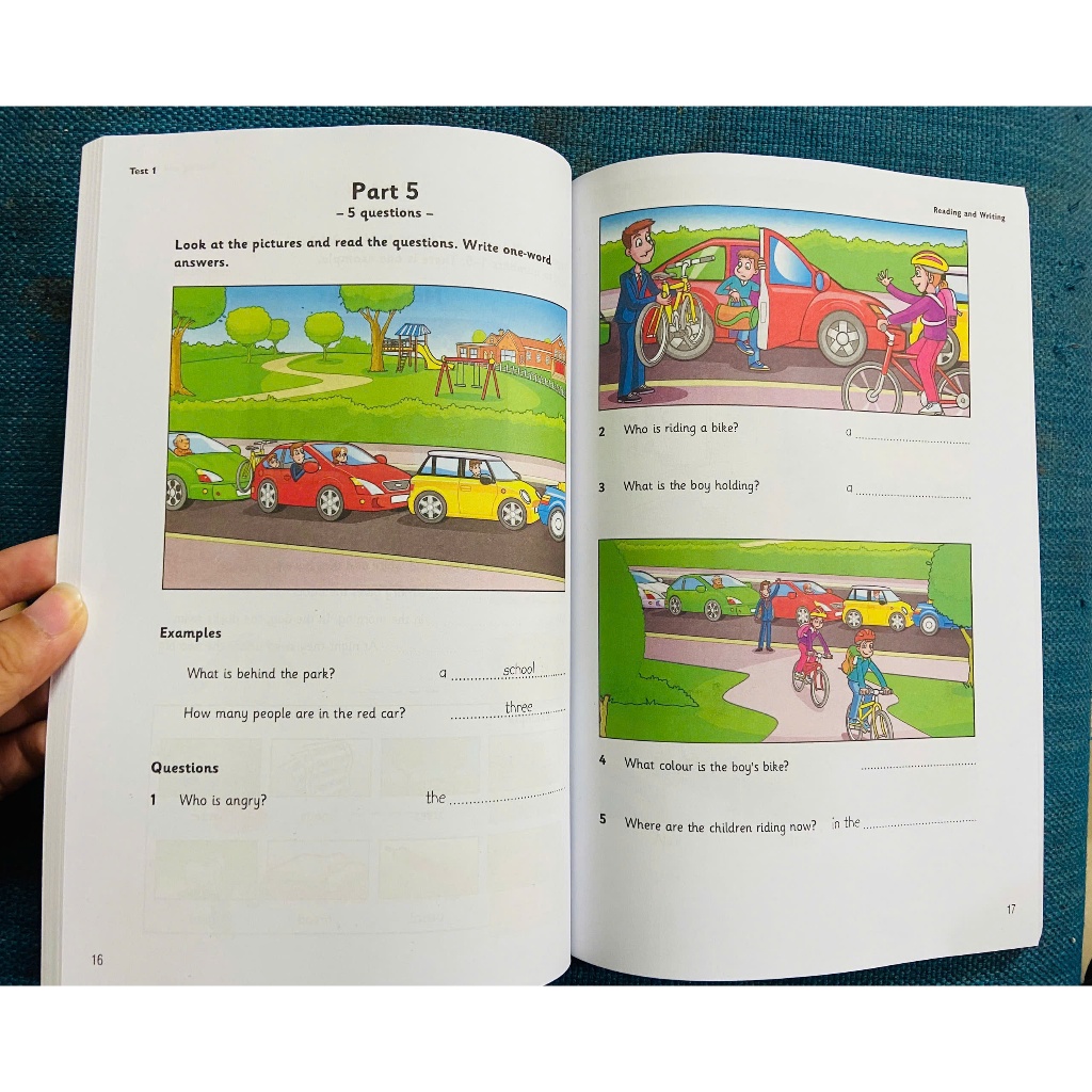 Ảnh Sách - Cambridge English Starter In Gộp 1-4 ( Kèm Mã Quét Đáp Án Và Mp3)-khổ A5 2