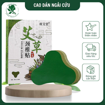 Miếng Dán Ngải Cứu Vai Gáy - Cao Dán Ngải Cứu - Giảm Đau Vai Gáy, Giảm Đau Xương Khớp