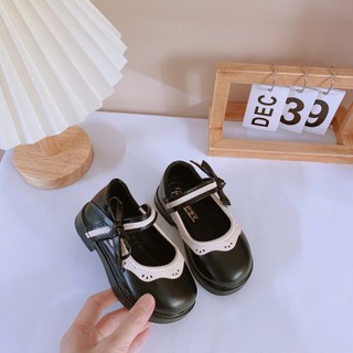 Giầy Búp Bê Quai Nơ Phối Màu Đế Mềm Êm Cho Bé Gái Từ 2-13 Tuổi K193