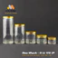 Hũ nhựa đựng thực phẩm, mỹ phẩm nắp nhôm vàng tất cả các dung tích 500ml - 1500ml