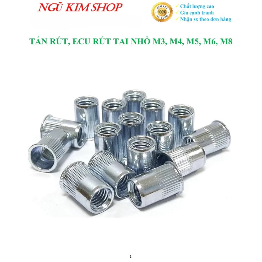 TÁN RÚT TAI NHỎ _ ECU RÚT TAI MỎNG M3, M4, M5, M6, M8 | Shopee Việt Nam