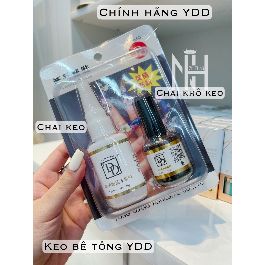 Keo bê tông Đen YDD, keo bê tông gắn móng gắn đá YDD chính hãng siêu chắc