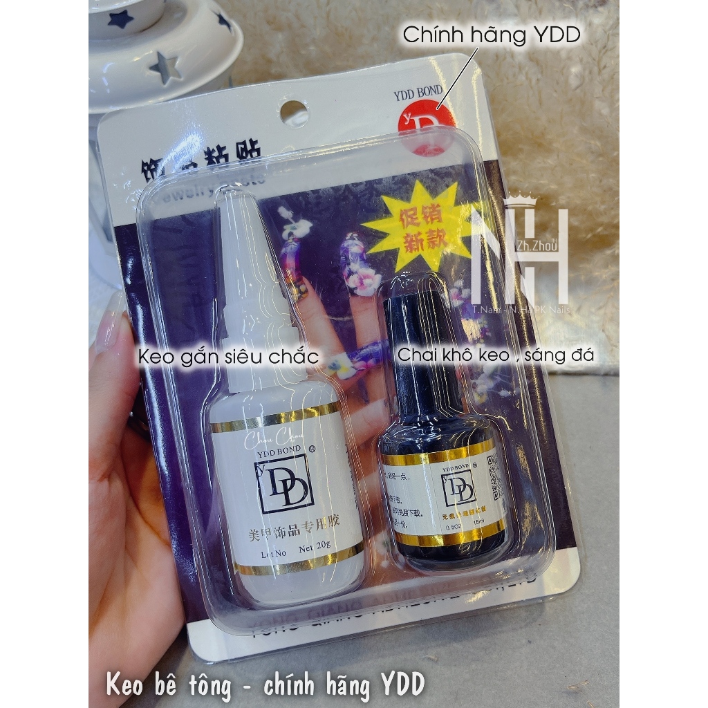 Keo bê tông Đen YDD, keo bê tông gắn móng gắn đá YDD chính hãng siêu chắc