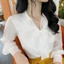 Sơ mi nữ tơ nơ cổ công sở V537