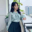 Sơ mi nữ tơ nơ cổ công sở V537