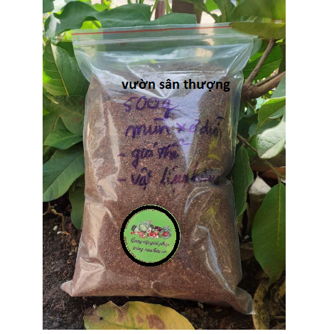 500gr Trấu 500gr Mụn Xơ Dừa Giá Thể Trộn Đất Trồng Cây Thông Dụng, Thoáng Đất Tránh Ngập úng Cho Rễ