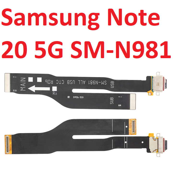 Cáp Main Sạc Cụm Chân Sạc Samsung Galaxy Note 20 5G | Cụm chân sạc ...