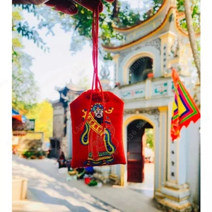 Túi Thần Tài Khai Mở Tài Lộc May Mắn - Túi Chiêu Tài Đón Lộc Tránh Thất Thoát [Đã Khai Quang]