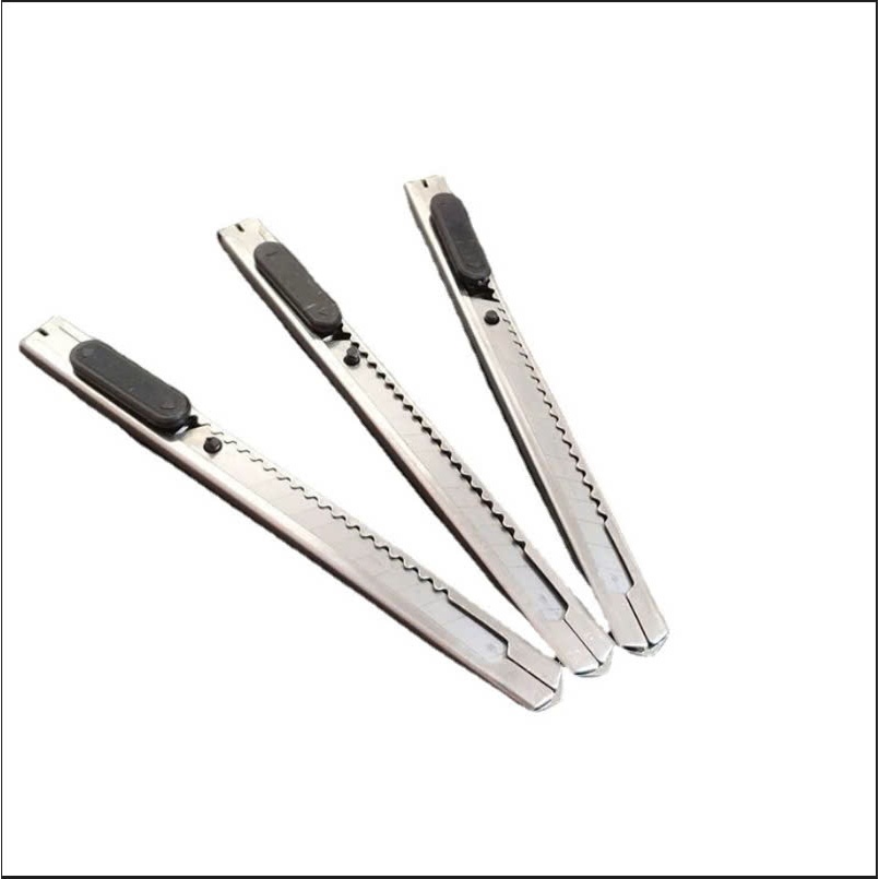 Dao Rọc Giấy Văn Phòng Bằng Inox Không Gỉ Tiện Dụng