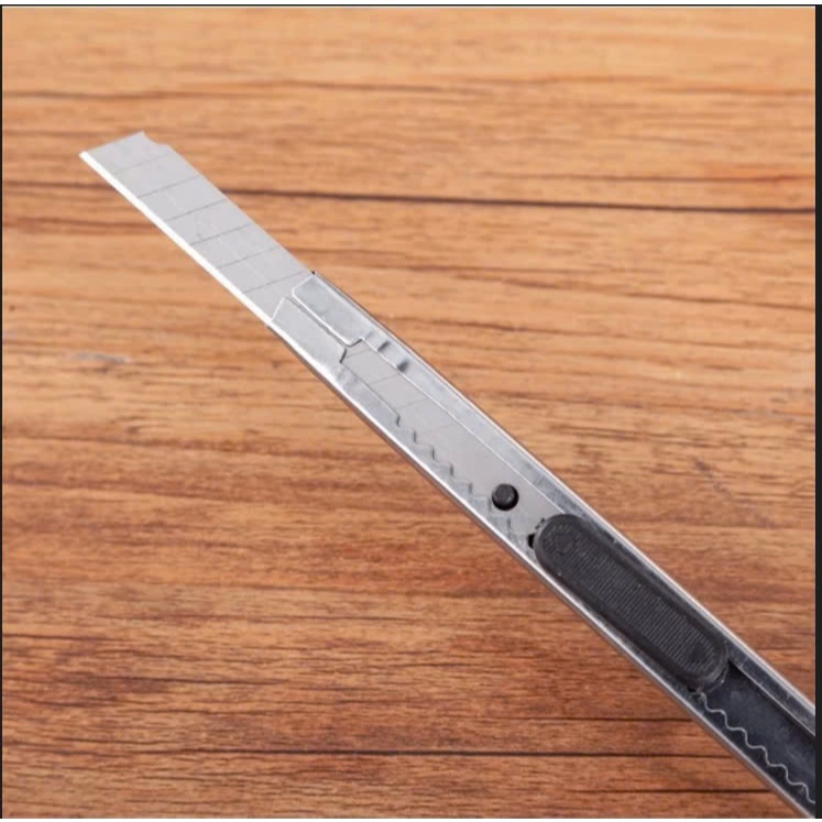 Dao Rọc Giấy Văn Phòng Bằng Inox Không Gỉ Tiện Dụng