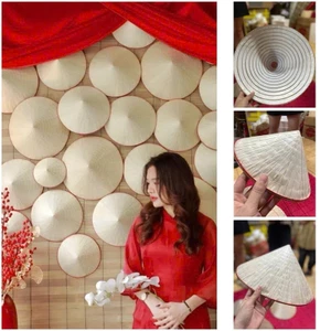 Nón Lá Trang Trí Đủ Size đến 35cm Trang Trí Mầm Non,Quán Cà Phê, Nhà Cửa, Cho Trẻ Múa