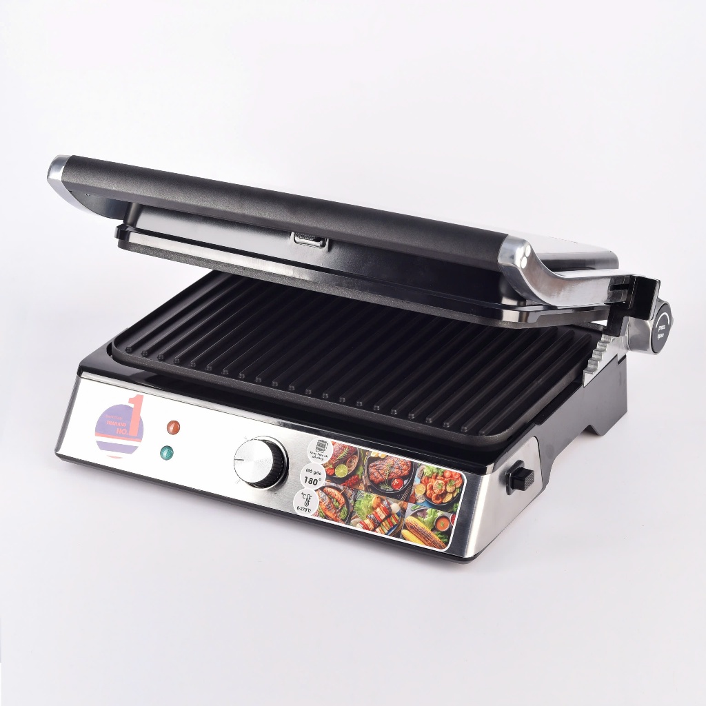 Máy Kẹp Nướng Bánh Mỳ, Bếp Nướng Điện BENNIX BN-901EG, 2200W - Bảo hành chính hãng 24 tháng