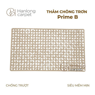 [H] Thảm chùi chân nhà tắm PRIME B nhựa dẻo đàn hồi TPE có độ bền cao, chứa hệ thống thoát nước tốt