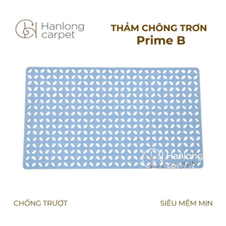 [H] Thảm chùi chân nhà tắm PRIME B nhựa dẻo đàn hồi TPE có độ bền cao, chứa hệ thống thoát nước tốt