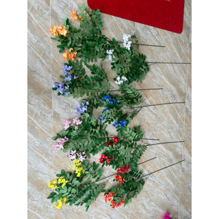 CÀNH HOA MUỒNG ( HOÀNG YẾN ) DECOR SIÊU XINH - HOA GIẢ TRANG TRÍ