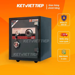 Két Sắt Việt Tiệp Khoá Cơ K400BL Nặng 50kg Cao 50 x Rộng 38 x Sâu 38cm Miễn ship toàn quốc