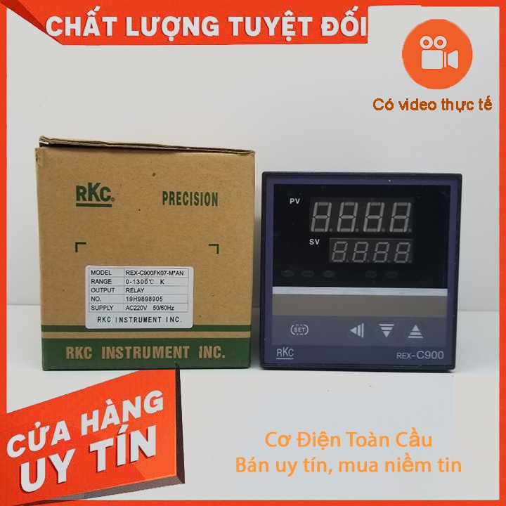 Bộ điều khiển nhiệt độ RKC C900 mặt 96x96 92x92 | Shopee Việt Nam