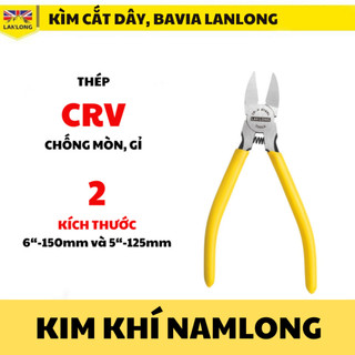 Kìm cắt dây điện (LL10024&LL10025) LANLONG 💪FREE SHIP💪 Kìm cắt nhựa bavia, cắt chân linh kiện điện tử