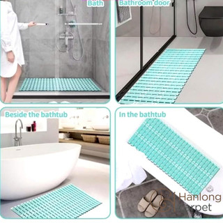 [H] Thảm chùi chân nhà tắm PRIME E chống trơn trượt, chứa hệ thống lỗ thoát nước không bị đọng nước