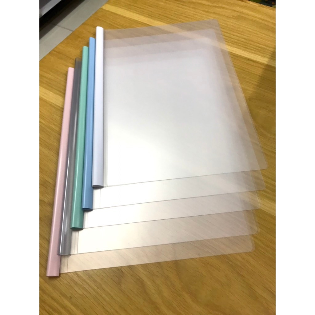 Bìa Cây A4 Rút Gáy Nhỏ 9070 Màu Pastel | Shopee Việt Nam