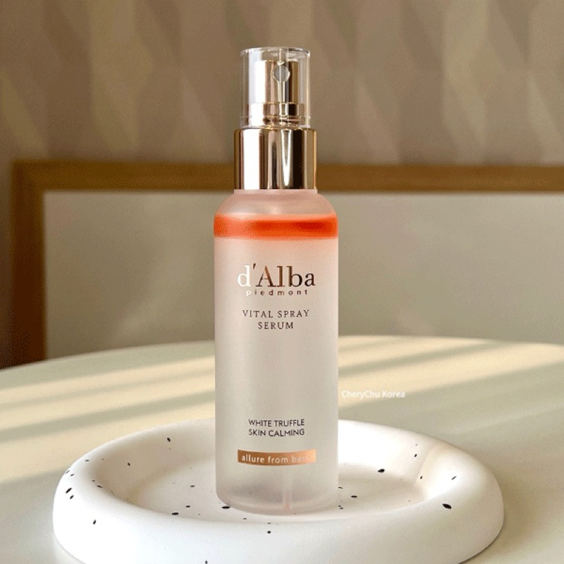 [CHÍNH HÃNG] Xịt Khoáng Serum d’Alba White Truffle – Căng Bóng Da – Dưỡng Ẩm – Làm Dịu – Glow Tức Thì