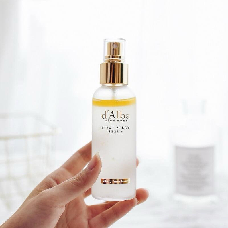 [CHÍNH HÃNG] Xịt Khoáng Serum d’Alba White Truffle – Căng Bóng Da – Dưỡng Ẩm – Làm Dịu – Glow Tức Thì