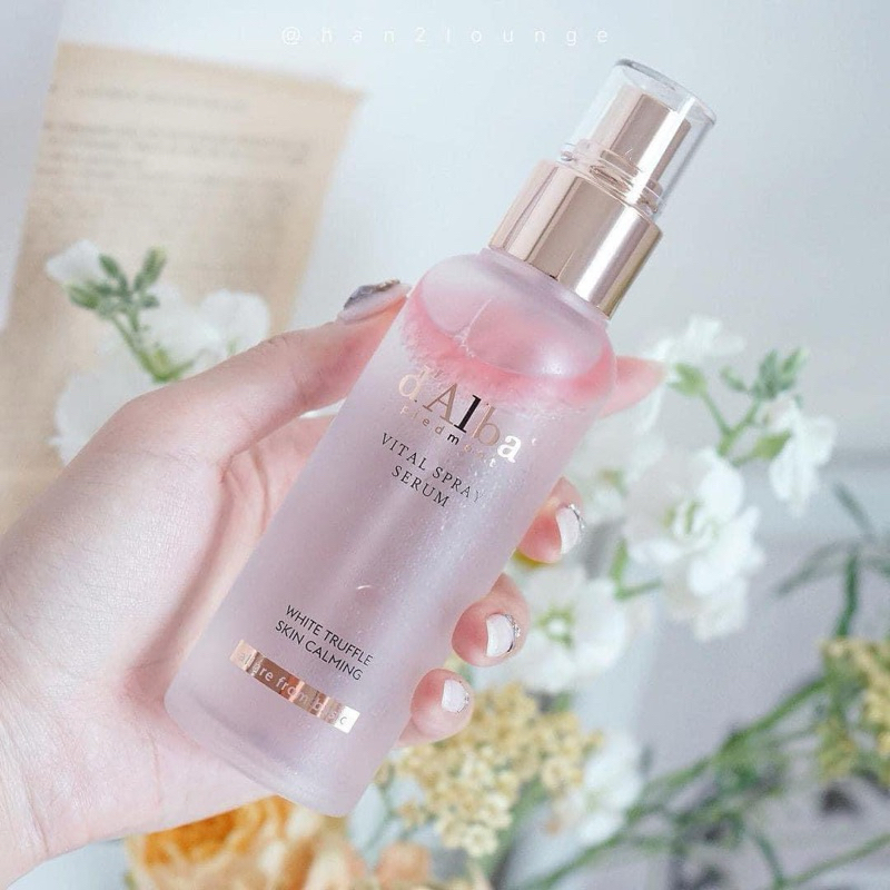 [CHÍNH HÃNG] Xịt Khoáng Serum d’Alba White Truffle – Căng Bóng Da – Dưỡng Ẩm – Làm Dịu – Glow Tức Thì