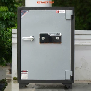 Két Sắt Việt Tiệp Khoá Vân Tay Điện Tử KVT100VTDT Cao 80 Rộng 56 Sâu 58.5cm Miễn Ship Toàn Quốc