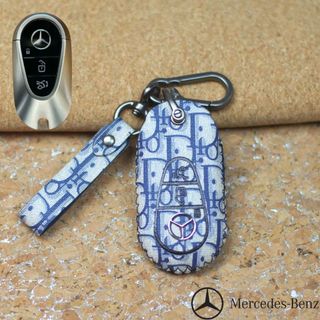 Bao da chìa khoá Mercedes S-Class W223 bọc chìa khoá Mercedes 2022-2024,ốp chìa khóa Mercedes-benz (M3 MÓC D)