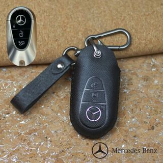 Bao da chìa khoá Mercedes S-Class W223 bọc chìa khoá Mercedes 2022-2024,ốp chìa khóa Mercedes-benz (M3 MÓC D)