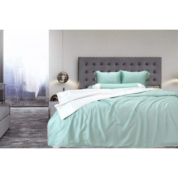 Bộ chăn ga gối ra giường lụa tencel siêu mềm mịn Hàn Quốc Julia 826