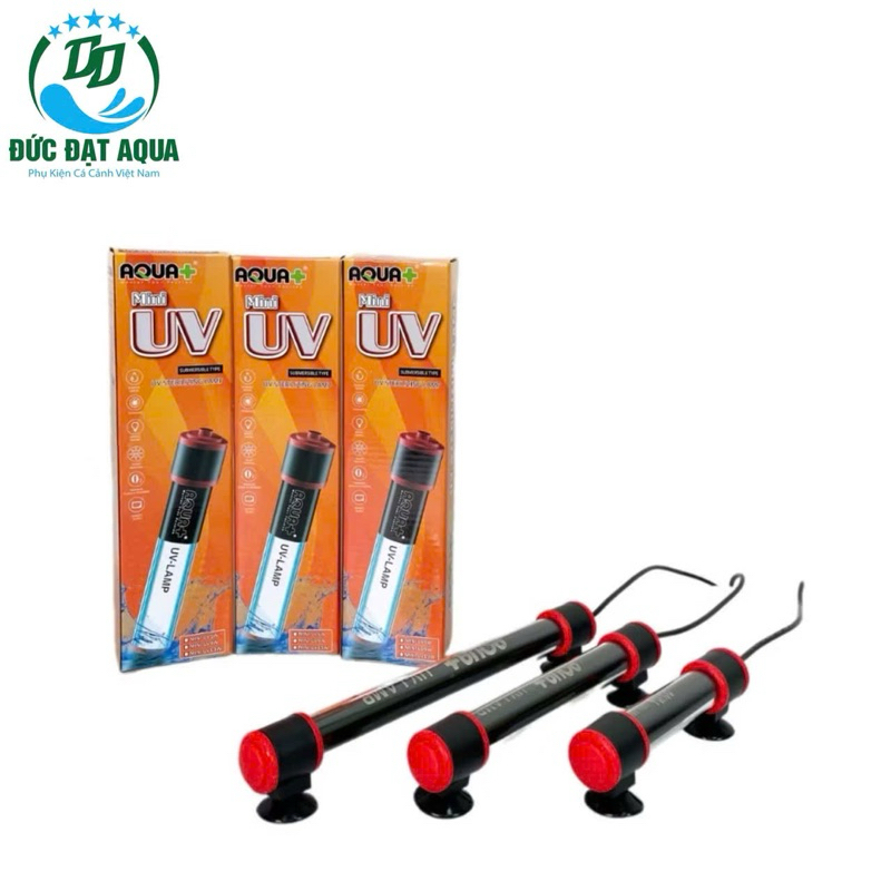 Đèn UV mini Aqua+ 5w -9w -13w làm trong nước diệt rêu tảo, vi khuẩn có hại bảo hành 06 tháng,1 đổi 1 7