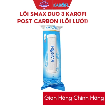 Lõi lưới POST CARBON Karofi chính hãng - SMAX DUO 3 - CTO - Lõi lọc nước