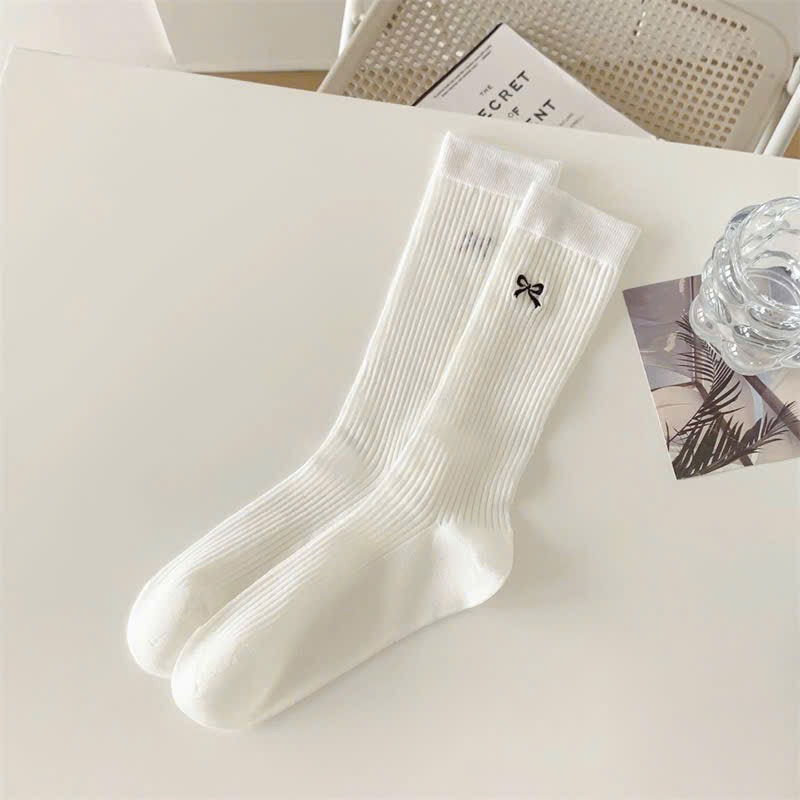 SÉT 10 ĐÔI TẤT CỔ CAO IN NƠ MẪU MỚI TT41