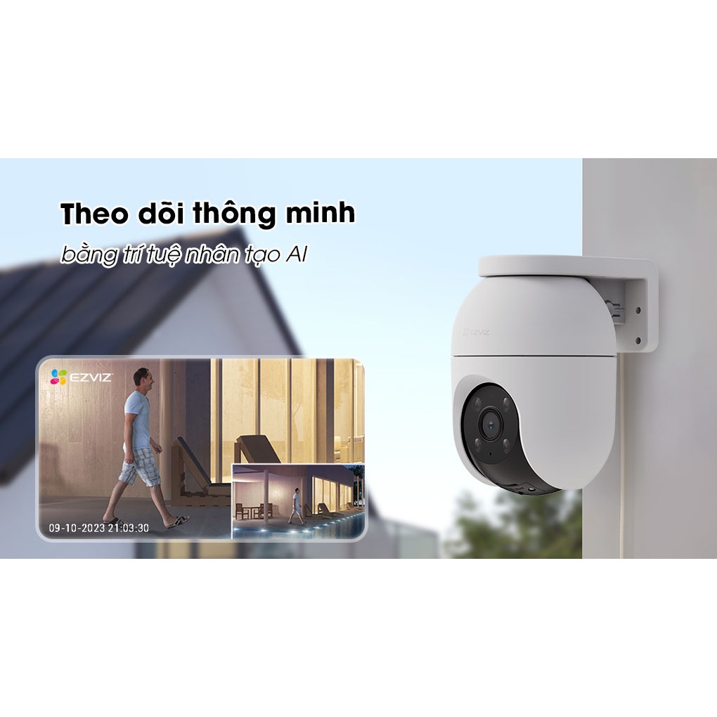 Ảnh Camera ezviz  C8C 2K+, C8C 3K wifi ngoài trời siêu nét,xoay 360, đàm thoại 2 chiều, có màu đêm 3