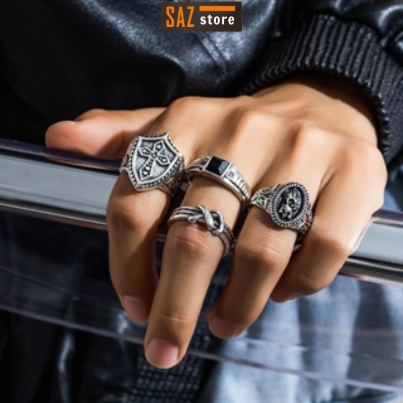 Men's Ring by SAZ STORE