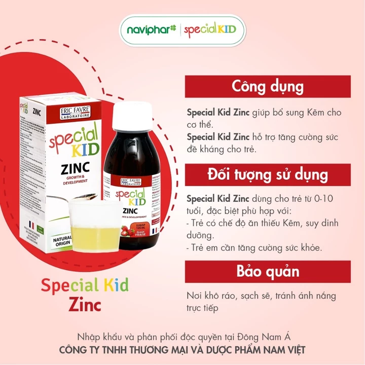 Syrup Special Kid Zinc – 125 ml – 4