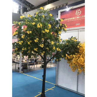 CÀNH HOA MUỒNG ( HOÀNG YẾN ) DECOR SIÊU XINH - HOA GIẢ TRANG TRÍ