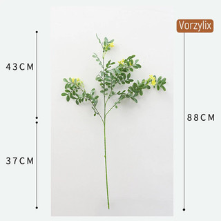 CÀNH HOA MUỒNG ( HOÀNG YẾN ) DECOR SIÊU XINH - HOA GIẢ TRANG TRÍ