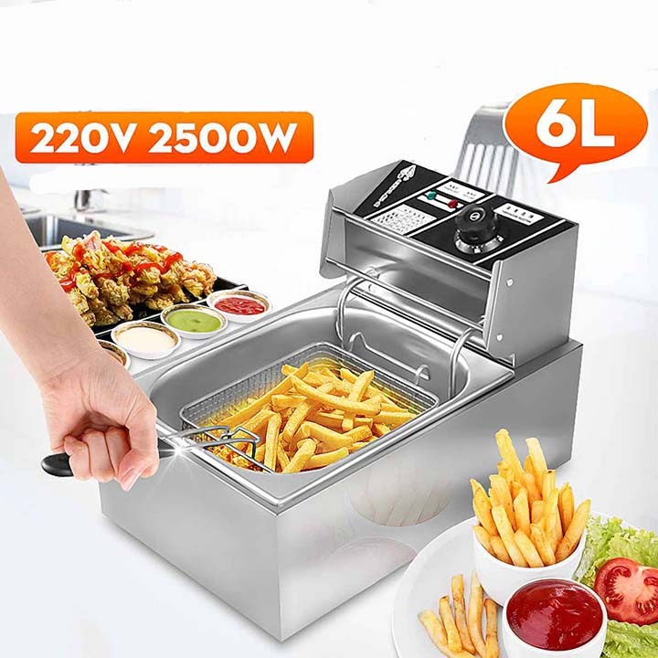 Bếp chiên rán thực phẩm SUNNY 2500W nhiệt độ cao, sôi cực nhanh